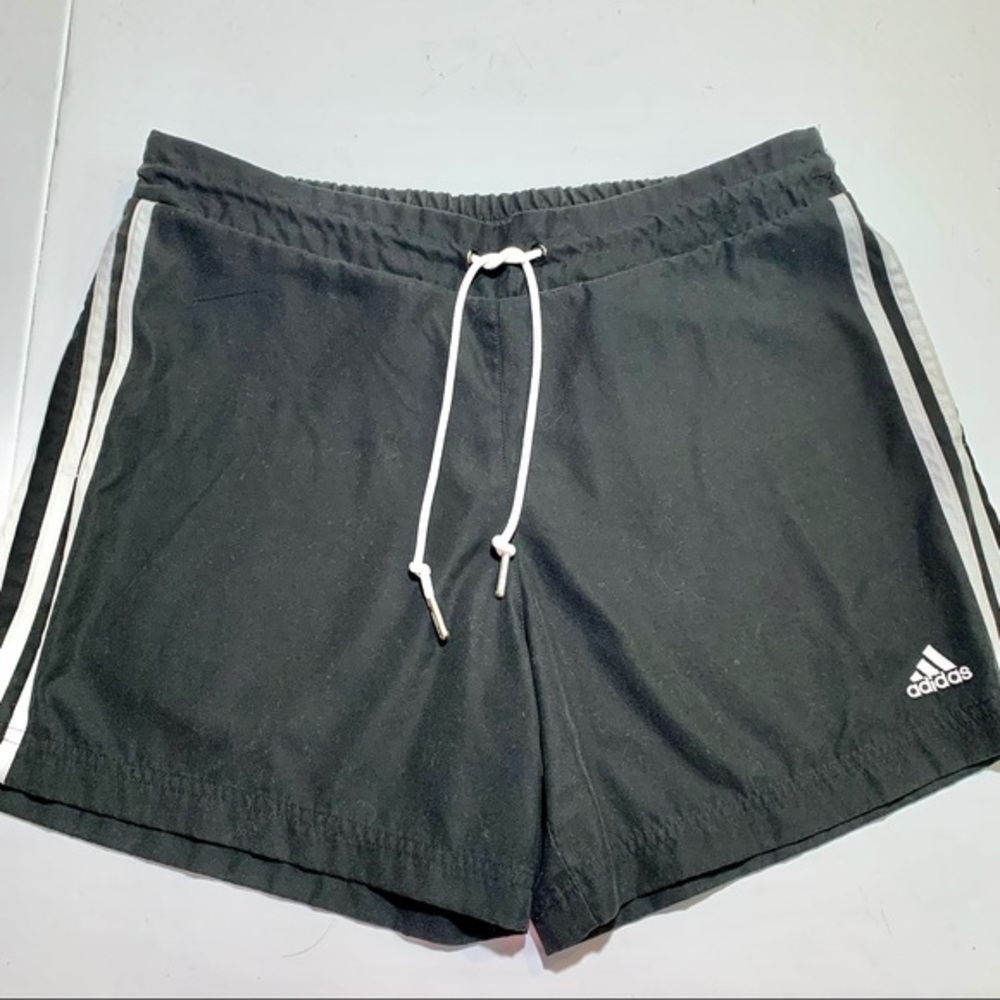 Adidas Black & White Athletic‎ Running Shorts L